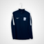 Koszulka piłkarska Preston North End, stan bardzo dobry - cztery mikro zaciągnięcia nad herbem.