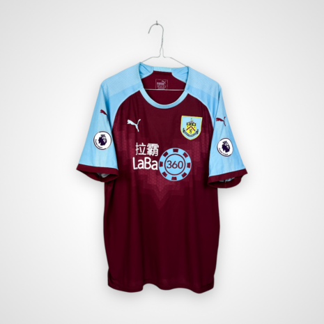 Koszulka piłkarska Burnley FC, 2018/19 Home, stan doskonały