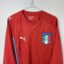 Koszulka piłkarska Włochy, 2009/10, stan doskonały- zbliżenie na front