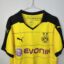 Koszulka piłkarska Borussia Dortmund, 2015/16 Home, stan doskonały- zbliżenie na front