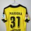 Koszulka piłkarska Borussia Dortmund, 2015/16 Home, stan dobry - nieznacznie uszkodzone cyfry na plecach oraz nieznaczna ilość mikro zaciągnięć.- widok dodatkowy 7