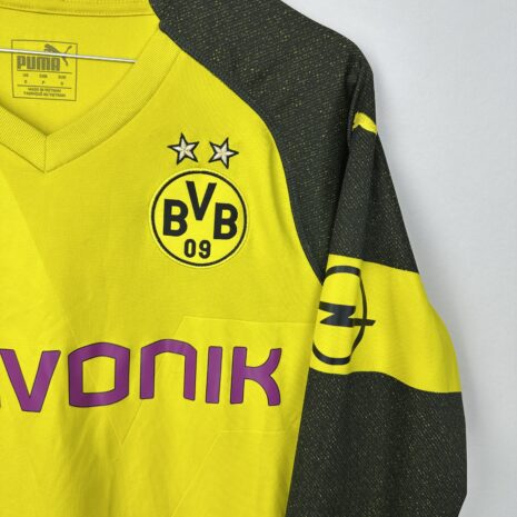 IMG_3803 Borussia Dortmund Fußballtrikot, 2018/19 Home, sehr guter Zustand - zwei Mikronähte.- siehe extra 3