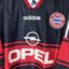 Koszulka piłkarska FC Bayern Monachium, 1997/99 Home, stan bardzo dobry - dwa mikro zaciągnięcia.- widok dodatkowy 3