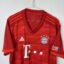 Koszulka piłkarska FC Bayern Monachium, 2019/20 Home, stan doskonały- zbliżenie na front