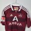 FC Nürnberg Fußballtrikot, 2011/12 Away, sehr guter Zustand - leicht eingerissene Rückennummer - Nahaufnahme der Vorderseite