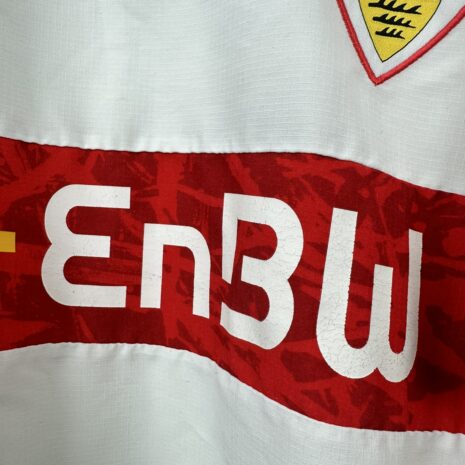 IMG_5443 VFB Stuttgart Fußballtrikot, 2006/07 Home, sehr guter Zustand - leicht eingerissener Sponsorenaufdruck auf der Vorderseite - siehe extra 5
