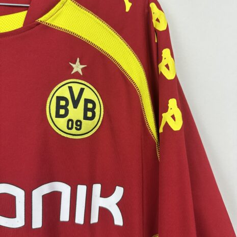 IMG_5467 Borussia Dortmund Fußballtrikot, 2009/10, guter Zustand - leicht verschmutzter Sponsoraufdruck auf der Vorderseite und ein kleiner Riss im Stoff am Ärmel.ansehen