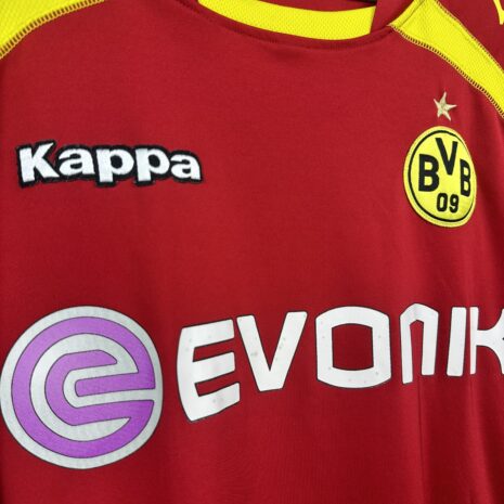IMG_5468 Borussia Dortmund Fußballtrikot, 2009/10, guter Zustand - leicht verschmutzter Sponsoraufdruck auf der Vorderseite und ein kleiner Riss im Stoff am Ärmel.ansehen