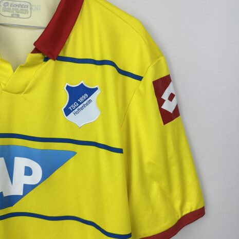 IMG_5612 Koszulka piłkarska TSG 1899 Hoffenheim, 2014/15 Away, stan bardzo dobry - jedno drobne uszkodzenie materiału na froncie.- widok dodatkowy 3