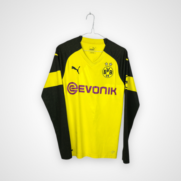 Borussia Dortmund Fußballtrikot, 2018/19 Home, sehr guter Zustand - zwei Mikrozerrungen.