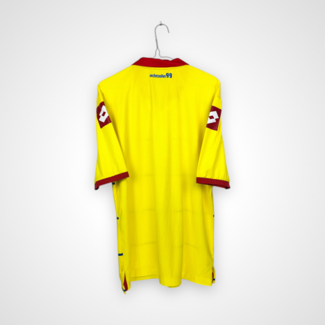 Photoroom_065_20250221_224448 Koszulka piłkarska TSG 1899 Hoffenheim, 2014/15 Away, stan bardzo dobry - jedno drobne uszkodzenie materiału na froncie.- widok z tyłu