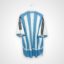 Argentinien Fußballtrikot, 2006/07 Home, sehr guter Zustand - ein paar Mikroflecken auf der Vorderseite und ein leicht gerissener weißer Streifen unter dem Kragen - Rückansicht