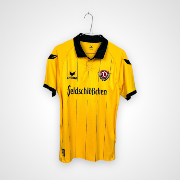 Dynamo Dresden football shirt, 2017/18 Home, excellent condition - rear view