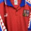 Koszulka piłkarska Czechy, 1996/98 Home, stan bardzo dobry - trzy mikro zaciągnięcia.- widok dodatkowy 4