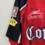 Atlas FC Fußballtrikot, 1998 Home, befriedigender Zustand - eine beträchtliche Anzahl von Mikrodehnungen und ein paar ziemlich große auf der Vorderseite.zusätzliche Ansicht 5