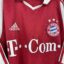 Koszulka piłkarska FC Bayern Monachium, 2004/05 Home, stan bardzo dobry - jedno mikro zaciągnięcie na rękawku.- widok dodatkowy 4