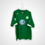VFL Wolfsburg Fußballtrikot, 2005/06 Home, guter Zustand - leicht beschädigter Sponsorenaufdruck auf der Vorderseite - Rückansicht