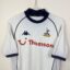 Koszulka piłkarska Tottenham Hotspur FC, 2002/04 Home, stan bardzo dobry - popękany nadruk sponsora na froncie.- zbliżenie na front