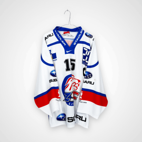 Koszulka piłkarska ZSC Lions, 2011/12 Away, stan bardzo dobry - zabrudzenie na rękawie.