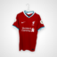 Liverpool FC Fußballtrikot, 2020/21 Home, sehr guter Zustand - leichte abstehende Fäden in den unteren Nähten an einigen Stellen - Rückansicht