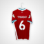 Liverpool FC Fußballtrikot, 2020/21 Home, sehr guter Zustand - leichte abstehende Fäden an den unteren Nähten an einigen Stellen.