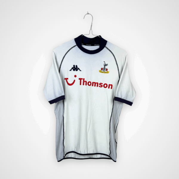 Tottenham Hotspur FC Fußballtrikot, 2002/04 Home, sehr guter Zustand - gerissener Sponsoraufdruck auf der Vorderseite.