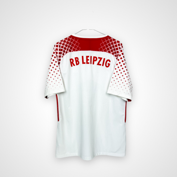 Red Bull Leipzig football shirt, 2017/18 Home, very good condition - two minor soiling.- rear view