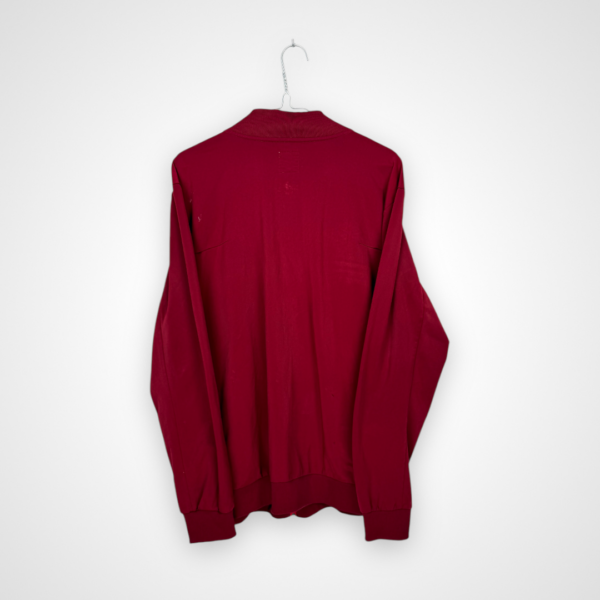 Nottingham Forest football shirt, satisfactory condition - noticeable soiling of material on back of jersey.- rear view