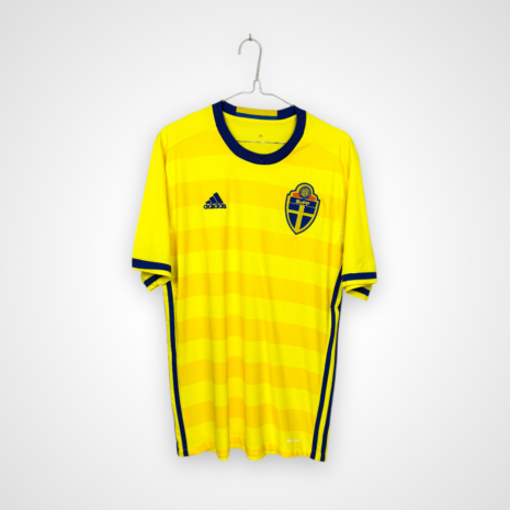 Koszulka piłkarska Szwecja, 2015/17 Home, stan doskonały