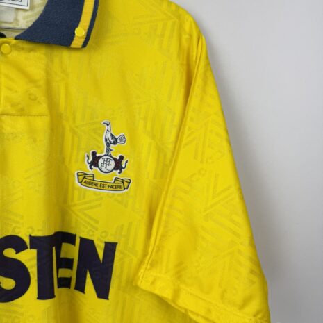 IMG_3713 Tottenham Hotspur FC Fußballtrikot, 1991/94 Auswärts, ausgezeichneter Zustand - siehe extra 3