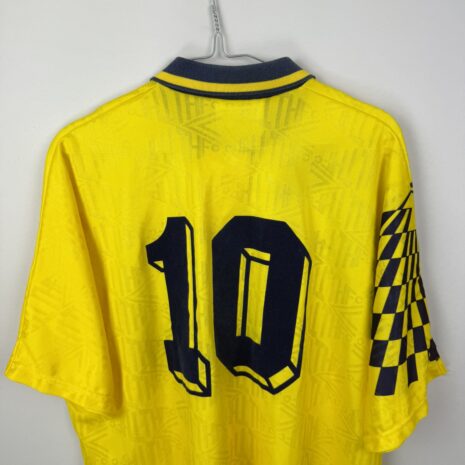 IMG_3716 Tottenham Hotspur FC Fußballtrikot, 1991/94 Auswärts, ausgezeichneter Zustand - siehe extra 6