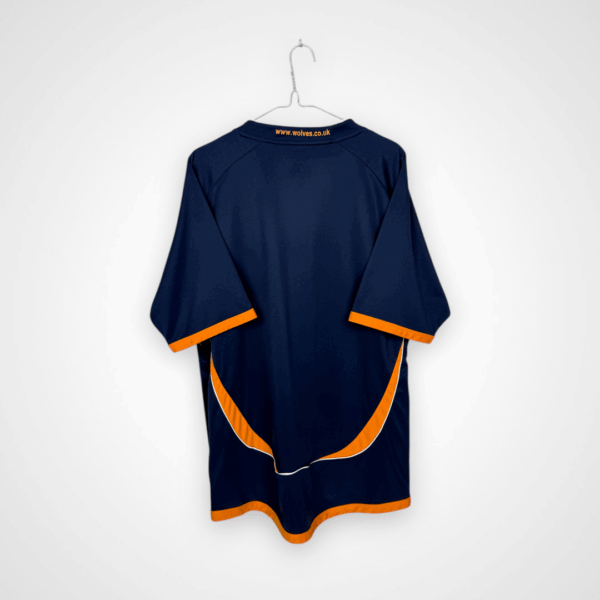 Koszulka piłkarska Wolverhampton Wanderers, 2007/08 Away, stan doskonały- widok z tyłu