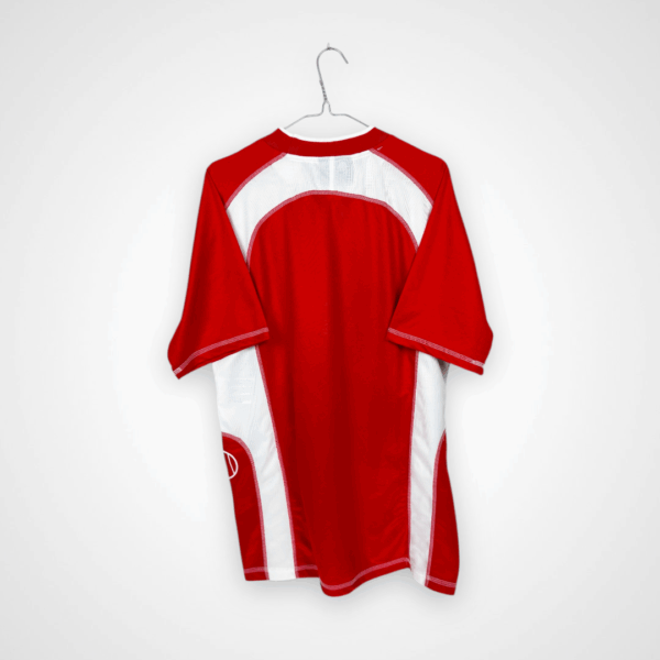 Rot Weiss Oberhausen football shirt, 2002/03 Home, very good condition - two micro pulls.- rear view