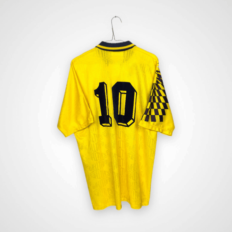 Photoroom_057_20250510_214825 Tottenham Hotspur FC Fußballtrikot, 1991/94 Away, ausgezeichneter Zustand - Rückansicht