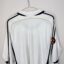 Legia Warschau Fußballtrikot, 2006/07 Home, schlechter Zustand - ein paar Löcher auf dem linken Ärmel, ein Riss auf dem Vereinswappen, ein kleiner Fleck und ein Riss auf der
