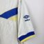 Leeds United FC football shirt, 1986/88 Home, poor condition - two red spots and a significant tear in the fabric on the side of the shirt under the armpit.Additional view 4