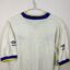 Leeds United FC football shirt, 1986/88 Home, poor condition - two red spots and a significant tear in the fabric on the side of the shirt under the armpit.Additional view 8