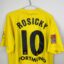 Borussia Dortmund Fußballtrikot, 2002/03 Home, befriedigender Zustand - ein paar Mikrozerrungen und Flecken und ein beschädigtes Wappen - siehe extra 8