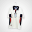 England Fußballtrikot, 1998/00 Home, befriedigender Zustand - Mikrorisse auf der Vorderseite, einige kleine Flecken und beschädigter Aufdruck auf dem Rücken - Rückansicht