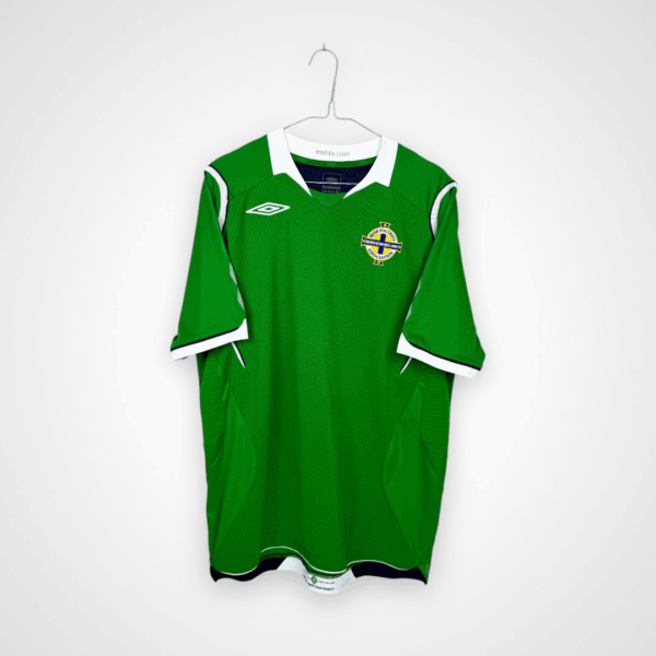 Northern Ireland football shirt, 2008/10 Home, excellent condition