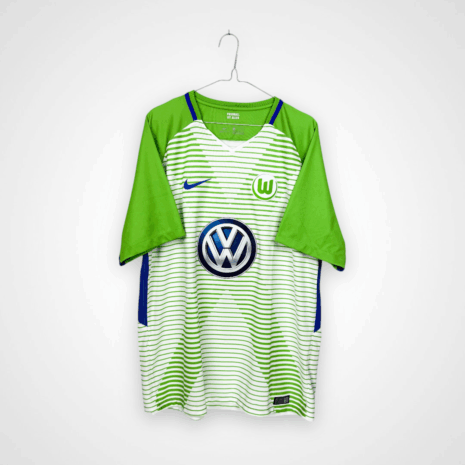 Photoroom_041_20250614_140801 Koszulka piłkarska VFL Wolfsburg, 2017/18 Home, stan doskonały