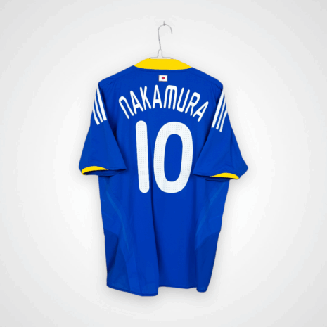 Japan football shirt, 2008/10 Home, very good condition - three micro cracks on shoulder straps.