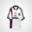 Koszulka piłkarska FC Bayern Monachium, 1995/97 Away, stan bardzo dobry - nieznaczna ilość mikro zaciągnięć.- widok z tyłu