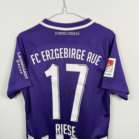IMG_0234 Koszulka piłkarska FC Erzgebirge Aue, 2020/22 Home, stan doskonały- widok dodatkowy 6