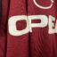 Koszulka piłkarska Koszulka piłkarska FC Bayern Monachium, 2001/02 Home, stan zadowalający - znaczna ilość niewielkich zaciągnięć oraz defekt nadruku sponsora na