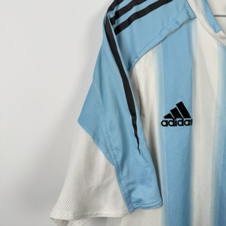 IMG_1293 Argentina football shirt, 2004/06 Home, poor condition - two holes on left sleeve and minor soiling on front and one on back.- view extra 4