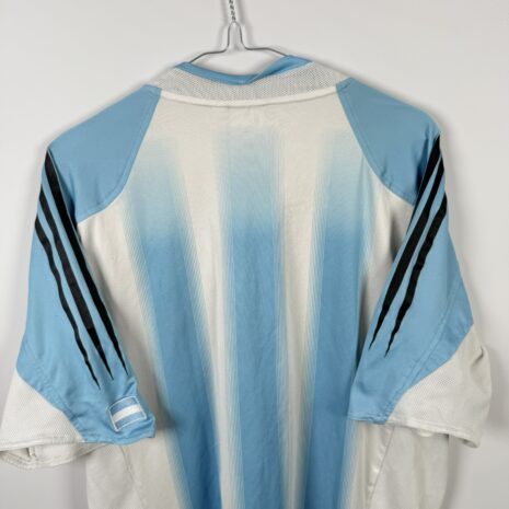 IMG_1297 Argentina football shirt, 2004/06 Home, poor condition - two holes on left sleeve and minor soiling on front and one on back.- view extra 8