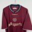 Koszulka piłkarska Hearts of Midlothian, 2002/04 Home, stan bardzo dobry - jedno niewielkie zaciągnięcie.- zbliżenie na front