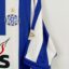 Koszulka piłkarska Esbjerg FB, 2007/08 Home, stan dobry - popękane emblematy 'umbro' oraz nieznacznie zmechacony materiał z boku koszulki.- widok dodatkowy 4