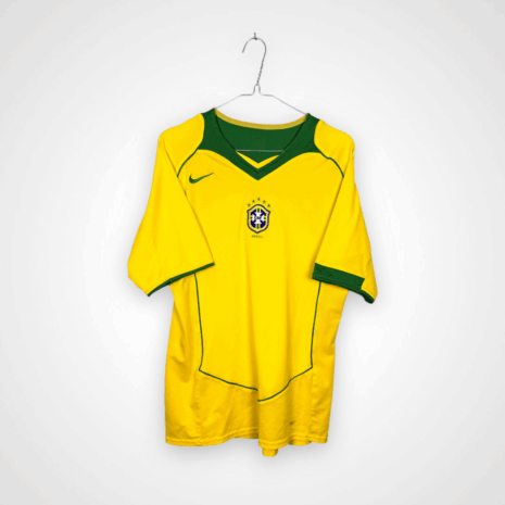 Brasilien Fußballtrikot, 2004/06 Home, sehr guter Zustand - ein paar Mikrostiche.
